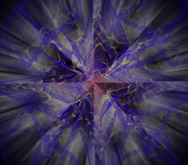 Çizimler saykodelik fraktal fraktal fraktal geometrik renkli süsleme 3D