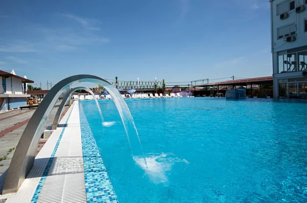 Schwimmbad Hotelresort — Stockfoto