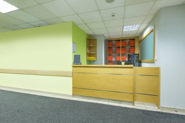 Otel spa merkezi iç, kontrol noktası sayacı