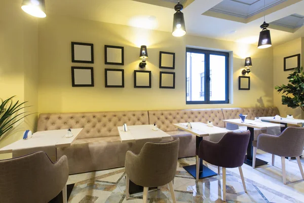 Nouvel Intérieur Vide Restaurant Hôtel — Photo