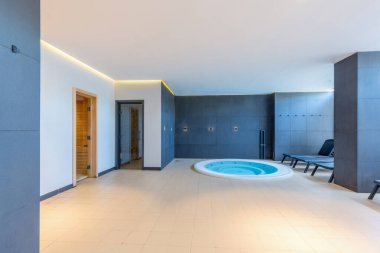 Bir otelin sağlık merkezi.