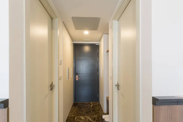 Interior Hotel Corridor Doorway — Stock Photo, Image