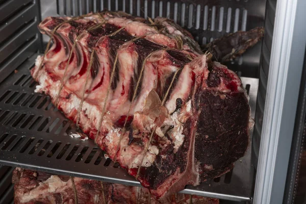 Meat Dry Aging Meat Refrigerator — Stock Photo, Image