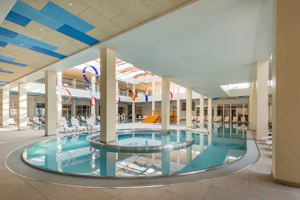 Indoor Swimming Pool Hotel Spa Wellness Center — Stock Photo, Image