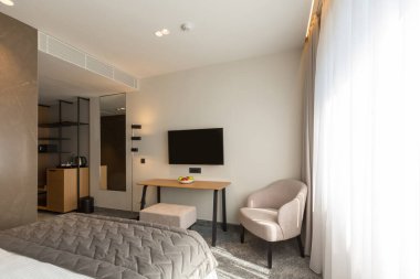 Lüks bir otel dairesi.