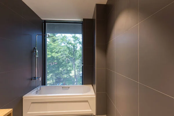 Interior Luxury Hotel Bathroom View — Stock Photo, Image