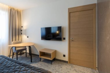 Lüks bir otel dairesi.