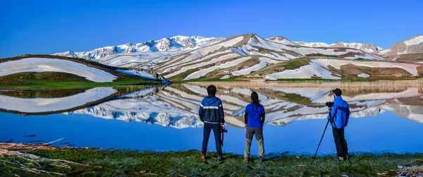 Paysages Formidables Réflexions Sérénité Dans Nature — Photo