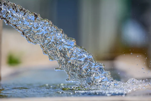 Agua Potable Limpia Pura Sana Natural — Foto de Stock