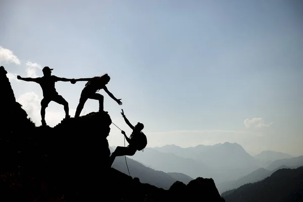 Conceito Sucesso Trabalho Equipe — Fotografia de Stock