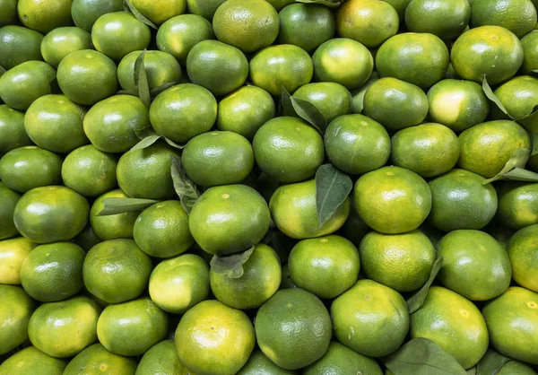 Mandarinas Naturales Recién Extraídas — Foto de Stock