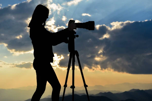 Donna Che Ama Suo Lavoro — Foto Stock