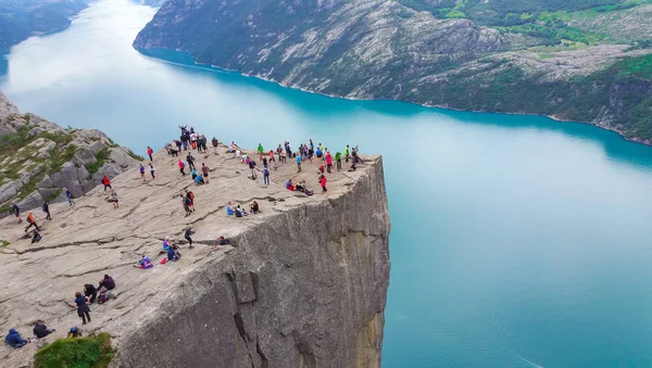 Noorse Logboeken Een Gewone Dag Spectaculaire Landschappen — Stockfoto