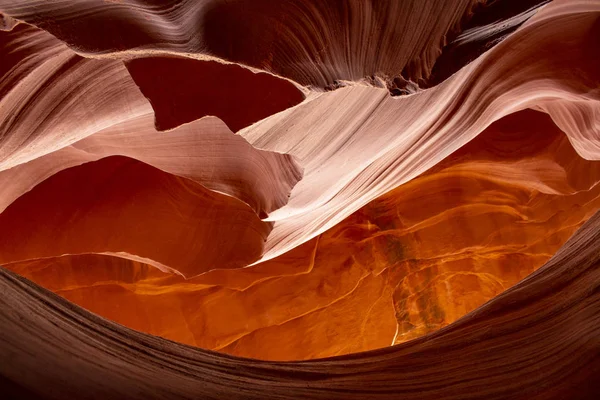 Arizona Antelope Canyon Och Bakgrunder — Stockfoto