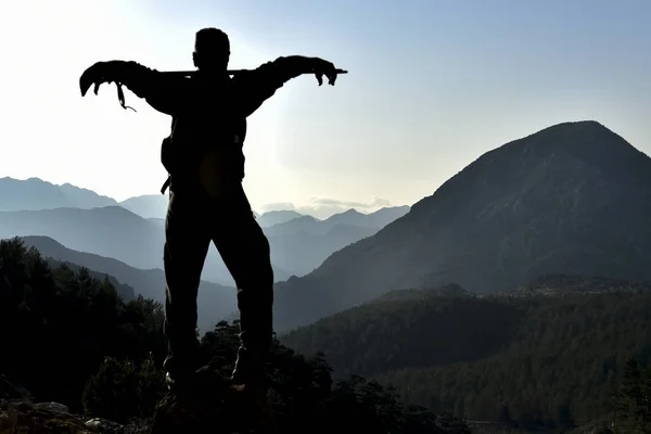 Bevrijdende Levensstijl Prachtige Bergen — Stockfoto