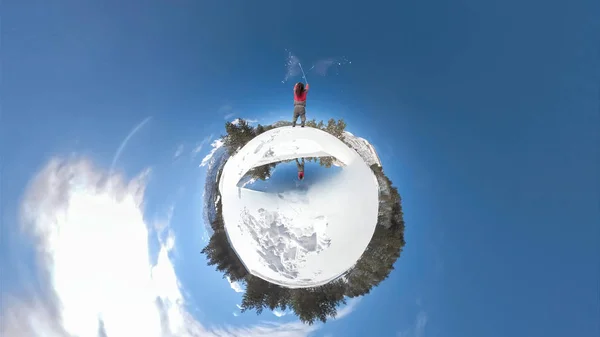 Puncak Pendaki 360 Foto — Stok Foto