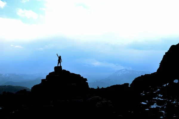 Bergsteigen als Lebensstil — Stockfoto