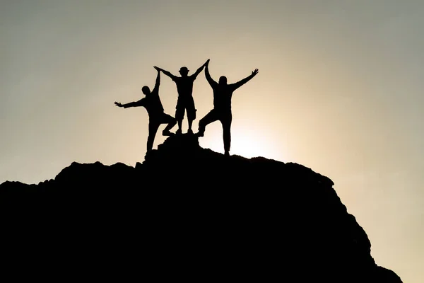 Determinado, desafiante y exitoso grupo de personas — Foto de Stock