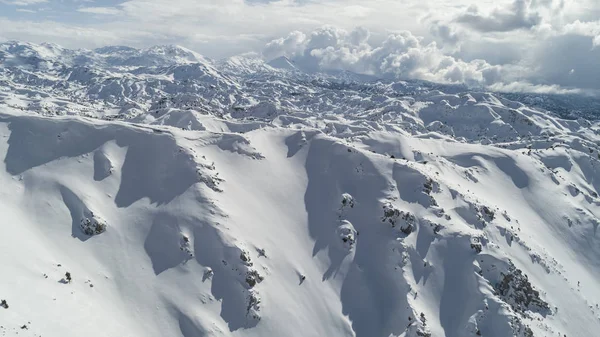 Centraal Taurus gebergte en winter seizoen/Turkije — Stockfoto