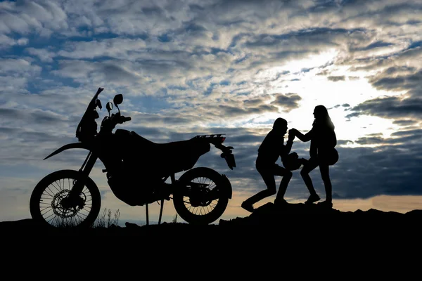 Мотоциклы путешествия, свобода и образ жизни — стоковое фото