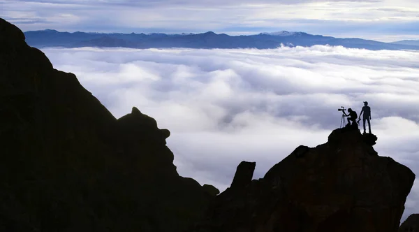 Una hermosa textura paisajística que da a la gente una sensación de admir — Foto de Stock