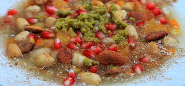 Ashure - national Turkish dessert, ritual food