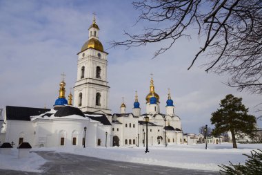 Tobolsk Rusya bir şehirdir. Tobolsk Kremlin.
