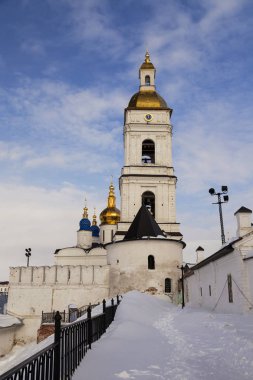 Tobolsk Rusya bir şehirdir. Tobolsk Kremlin.