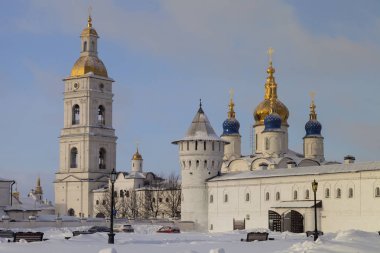 Tobolsk Rusya bir şehirdir. Tobolsk Kremlin.