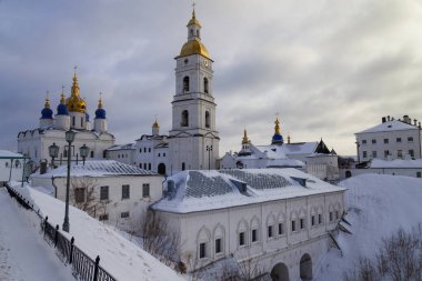 Tobolsk Rusya bir şehirdir. Tobolsk Kremlin.