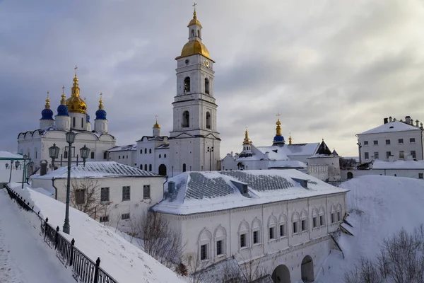 トボリスクはロシアの町です。トボリスク クレムリン. ロイヤリティフリーのストック画像