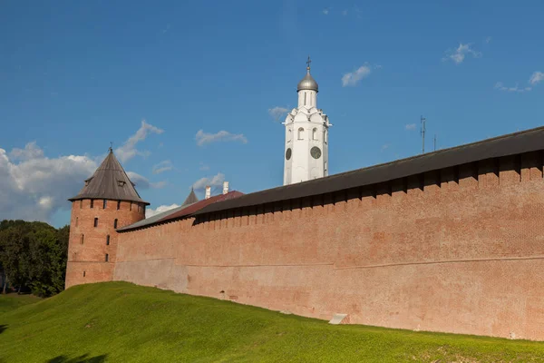 Veliky Novgorod is one of the oldest and important historic citi — Stock Photo, Image