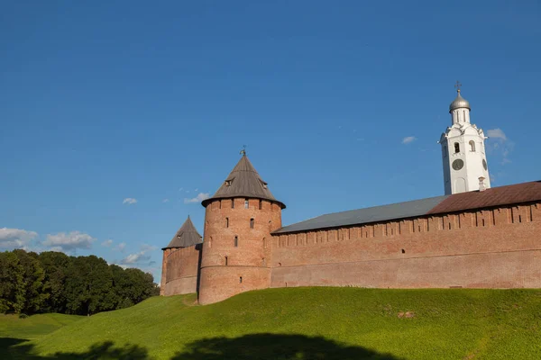 Novgorod je jednou z nejstarších a důležitých historických citů — Stock fotografie