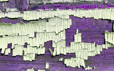 eski mavi kurulu kırık boya, vintage ahşap arka plan, grunge tahta ile. Eski ahşap arka plan ağaç eski boya artıkları parçaları kalıntıları ile. Doku eski ağaç bir kurulu ile boya, antika arka plan boya soyulmuştu. eski mavi kurulu SRA ile