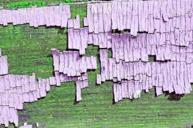 eski mavi kurulu kırık boya, vintage ahşap arka plan, grunge tahta ile. Eski ahşap arka plan ağaç eski boya artıkları parçaları kalıntıları ile. Doku eski ağaç bir kurulu ile boya, antika arka plan boya soyulmuştu. eski mavi kurulu SRA ile