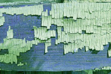 Eski ahşap doku ile peeling boya artıkları parçaları kalıntıları ile eski ahşap arka plan eski ahşap üzerine boya. Doku eski ağaç bir kurulu ile boya, antika arka plan boya soyulmuştu. Eski