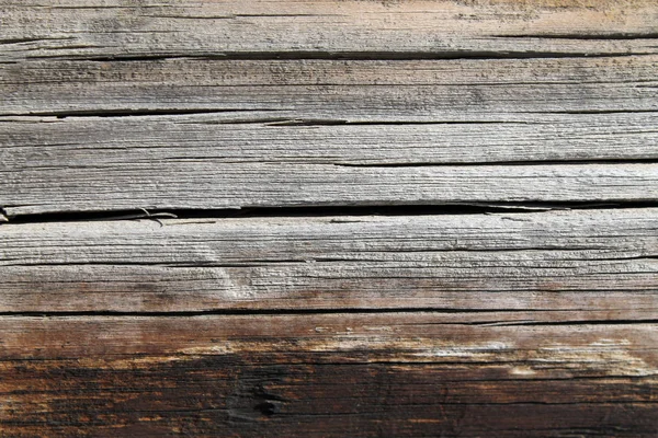 La textura de madera vieja con patrones naturales. Dentro del fondo del árbol. Antiguo grueso y envejecido tablones de pared de madera gris textura de fondo — Foto de Stock