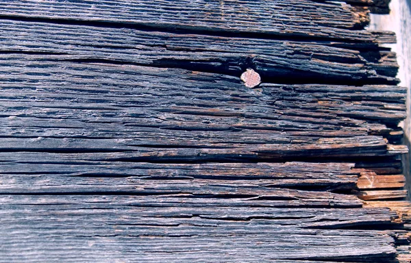 선택한 톤 색상으로 나무 판자 질감 벽의 배경. 밝은 텍스처와 오래 된 나무 벽의 추상적인 배경. 페인트 자외선 — 스톡 사진