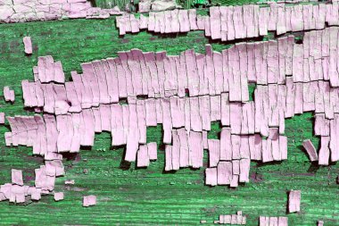 eski mavi kurulu kırık boya, vintage ahşap arka plan, grunge tahta ile. Eski ahşap arka plan ağaç eski boya artıkları parçaları kalıntıları ile. Doku eski ağaç bir kurulu ile boya, antika arka plan boya soyulmuştu. eski mavi kurulu SRA ile