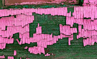 eski mavi kurulu kırık boya, vintage ahşap arka plan, grunge tahta ile. Eski ahşap ultraviyole ile arka plan ağaç eski boya artıkları parçaları kalıntıları. Doku eski ağaç bir kurulu ile boya, antika arka plan boya soyulmuştu. Eski mor 