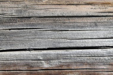 Eski ahşap doku doğal desenleri ile. Ağaç arka plan içinde. Eski eski ve yıpranmış gri ahşap duvar plakalar arka plan doku ve uzun pozlama için öğeleri açık havada tarafından işaretlenmiş.