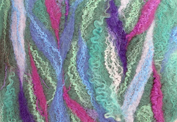 Művészet szín érezte háttér textúra, gyapjú kézzel készített textúra — Stock Fotó