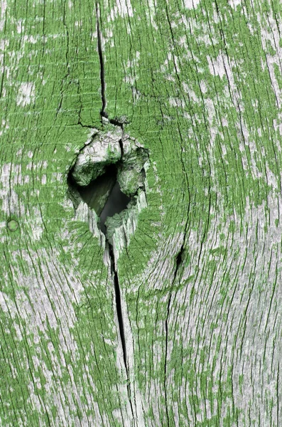 Alter Holzhintergrund mit Resten von Fetzen alter Farbe auf Holz. Textur eines alten Baumes, Vintage-Holz Hintergrund abblätternde Farbe. altes blaues Brett mit rissiger Farbe — Stockfoto