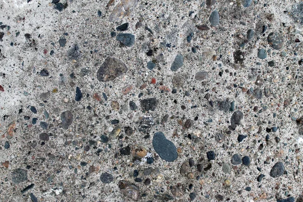 조약돌로 질감있는 시멘트 — 스톡 사진