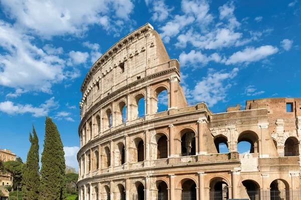Primer Plano Del Coliseo Roma Italia — Foto de Stock