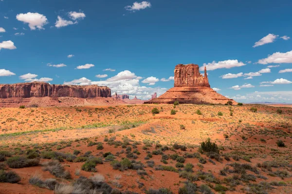 Yaz Aylarında Anıt Vadide Arizona Utah Abd — Stok fotoğraf