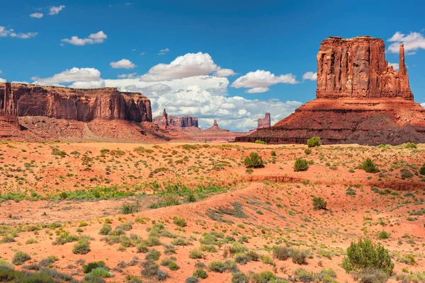 Willd West Monument Valley Summertime Arizona Utah Usa — Stock Photo, Image