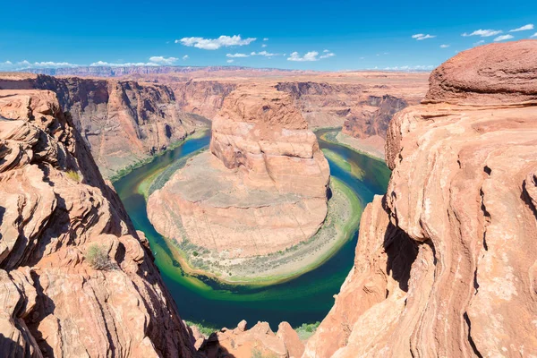 Ferradura Dobre Meandro Rio Colorado Glen Canyon — Fotografia de Stock