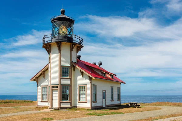 Point Cabrillo Světlo Stanice Státní Historický Park Mendocino County Kalifornie — Stock fotografie