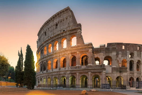 Sunrise View Colosseum Rome Italy — Stock Photo, Image